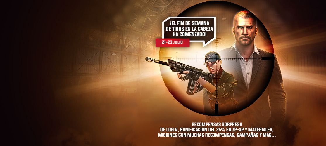 ¡El fin de semana de tiros en la cabeza ha comenzado!